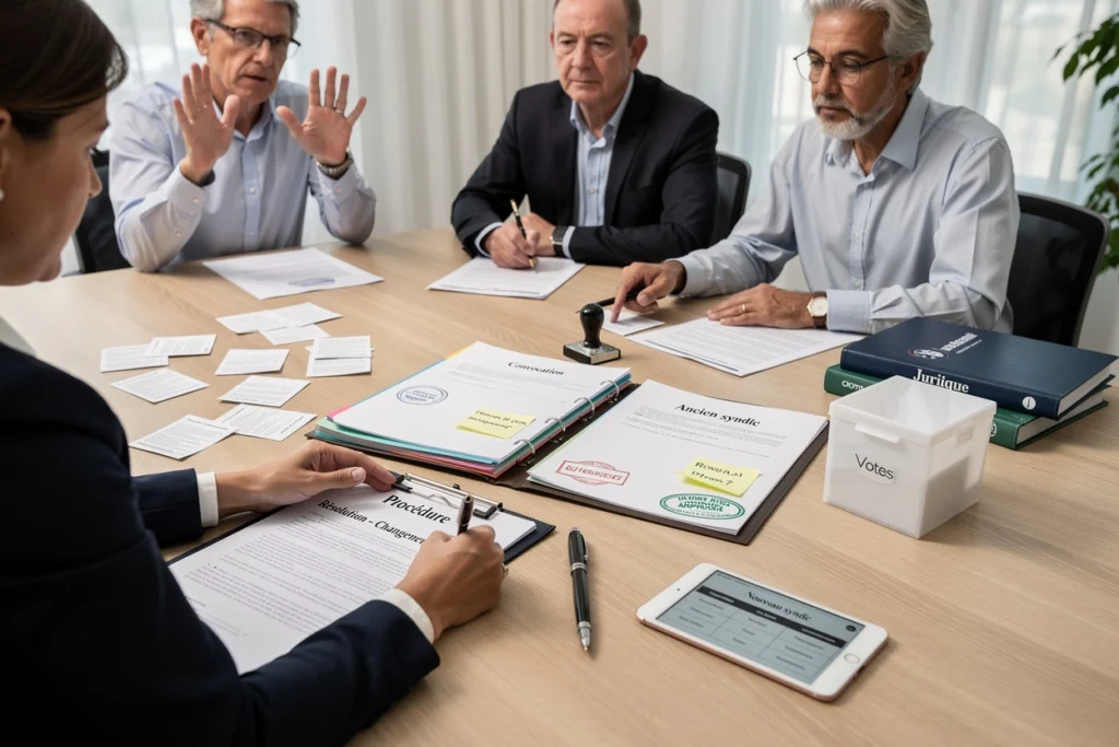 Cadre juridique du syndic